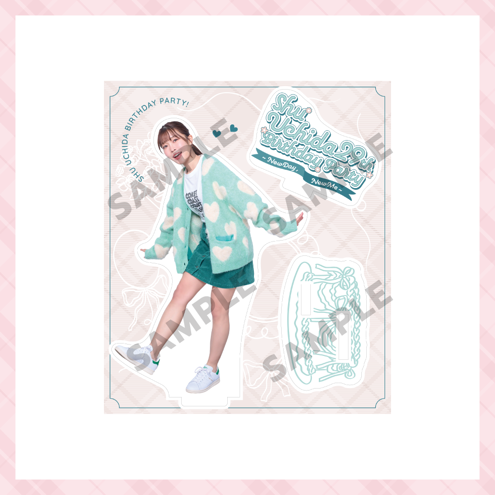【Shu Uchida 29th Birthday Party〜New Day, New Me〜】アクリルスタンドC