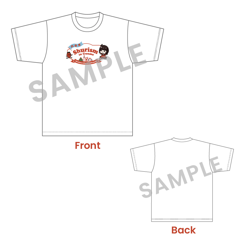 【Shurism in Gunma ~Strawberry smiles and castle dreams~】Tシャツ